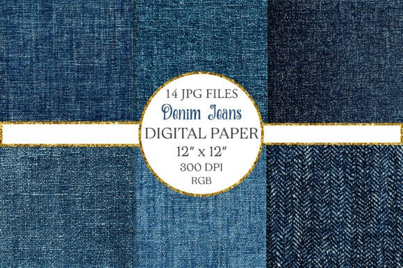 Download Denim Jeans Fabric Texture Digital Paper - Paper Collection