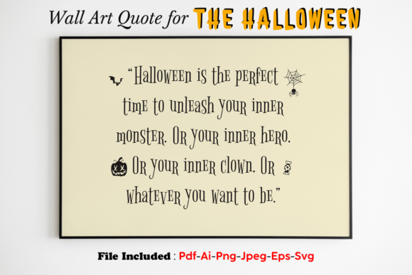 Download Halloween Quote Art , Digital Print - Print Collection