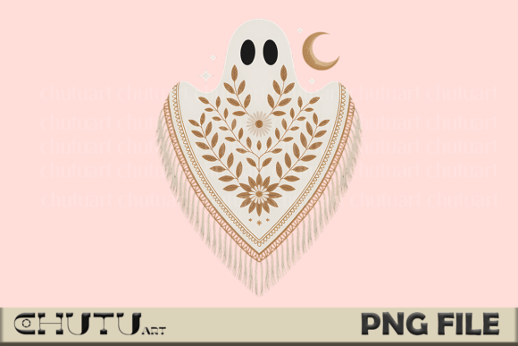 Download Rustic Boho Ghost PNG - Soft Fall Vibe - Boho ghost png Collection