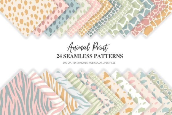 Download Neutral Animal Print Seamless Background - Print Collection