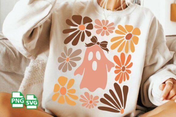 Download Boho Ghost PNG, Pink Leopard Halloween - Boho ghost png Collection