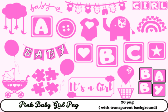 Download Pink Baby Girl Png - Premium Resources