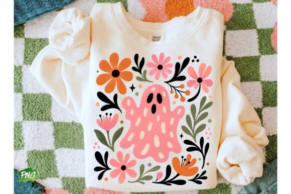 Download Boho Ghost PNG, Pink Leopard Halloween - Boho ghost png Collection