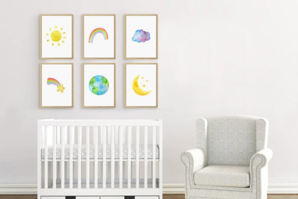 Download Nursery Decor Wall Art Print Set of 6 - Print Collection