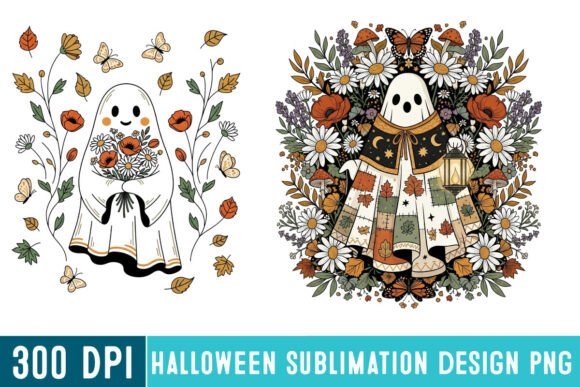 Download Halloween Boho Flowral Boho Ghost Png - Boho ghost png Collection